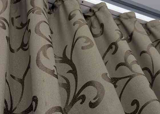 Шторная ткань жаккард 