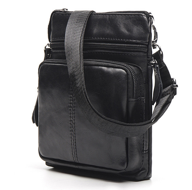 Сумка мужская компактных размеров Черный (Vintage) Киев - изображение 16