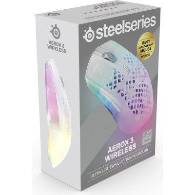 Мышка SteelSeries Aerox 3 Wireless Ghost (62610) Винница - изображение 7