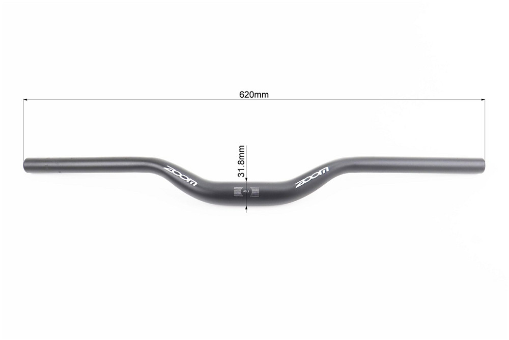 Кермо MTB 31,8х620мм, алюмінієве, чорне 345 Київ - фото 3