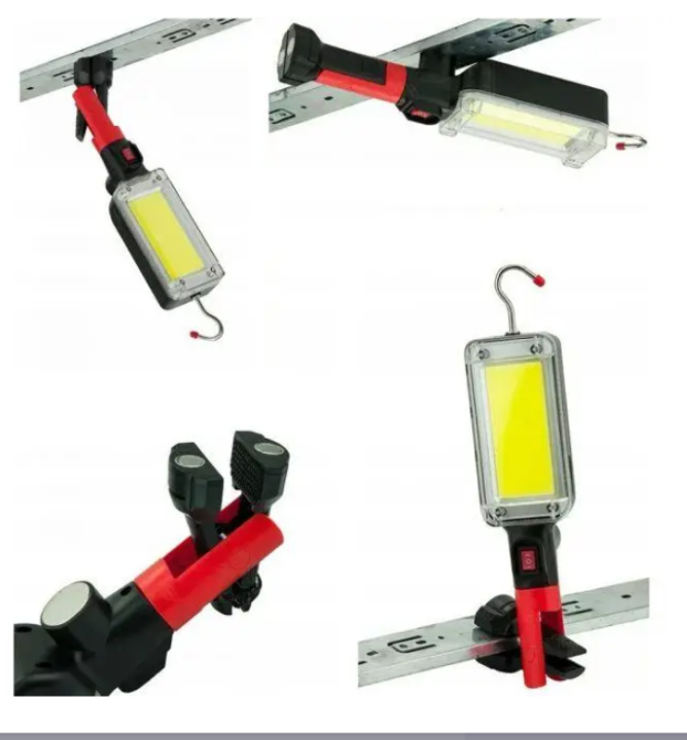 Світлодіодний ліхтарик для кемпінгу BL-8859B COB 2*18650 BATTERY USB CHARGE 7636 Одеса - фото 2