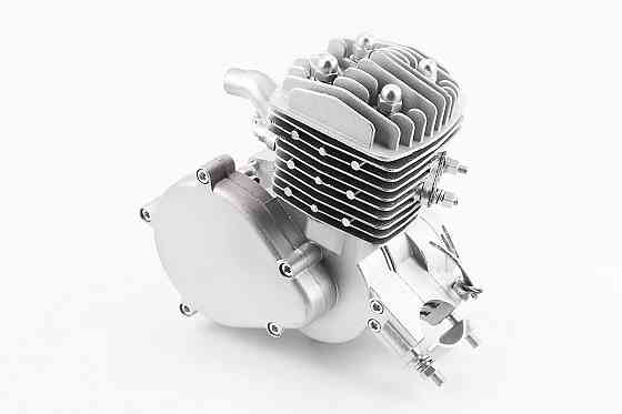 Двигун велосипедний 2Т + комплект для встановлення, СІРИЙ Київ