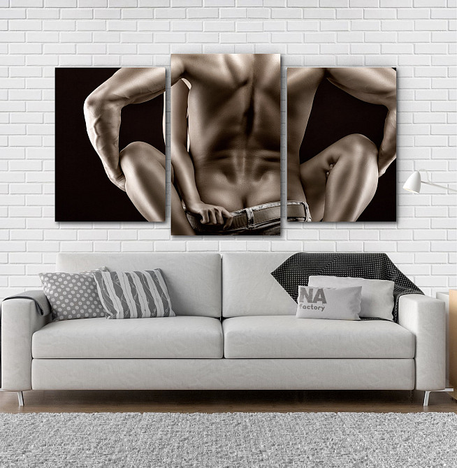 Модульная картина Страсть  (53x100см)  Art-67_3 Киев - изображение 2