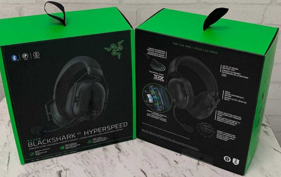 Навушники бездротові Razer BlackShark V2 HyperSpeed Wireless Black. Харьков - изображение 1