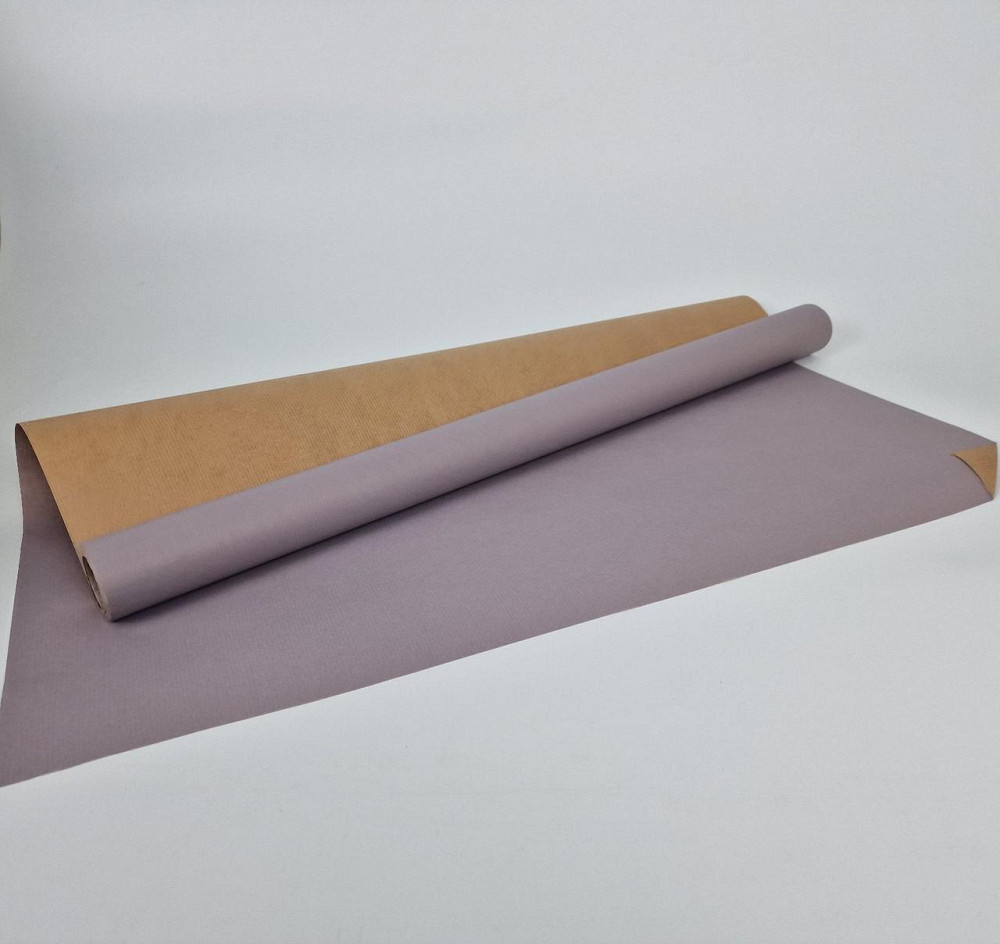 Рулон 8 м бумага подарочная тонированная (36) для цветов (h660)  №3 Серый (1 шт) Харьков - изображение 1