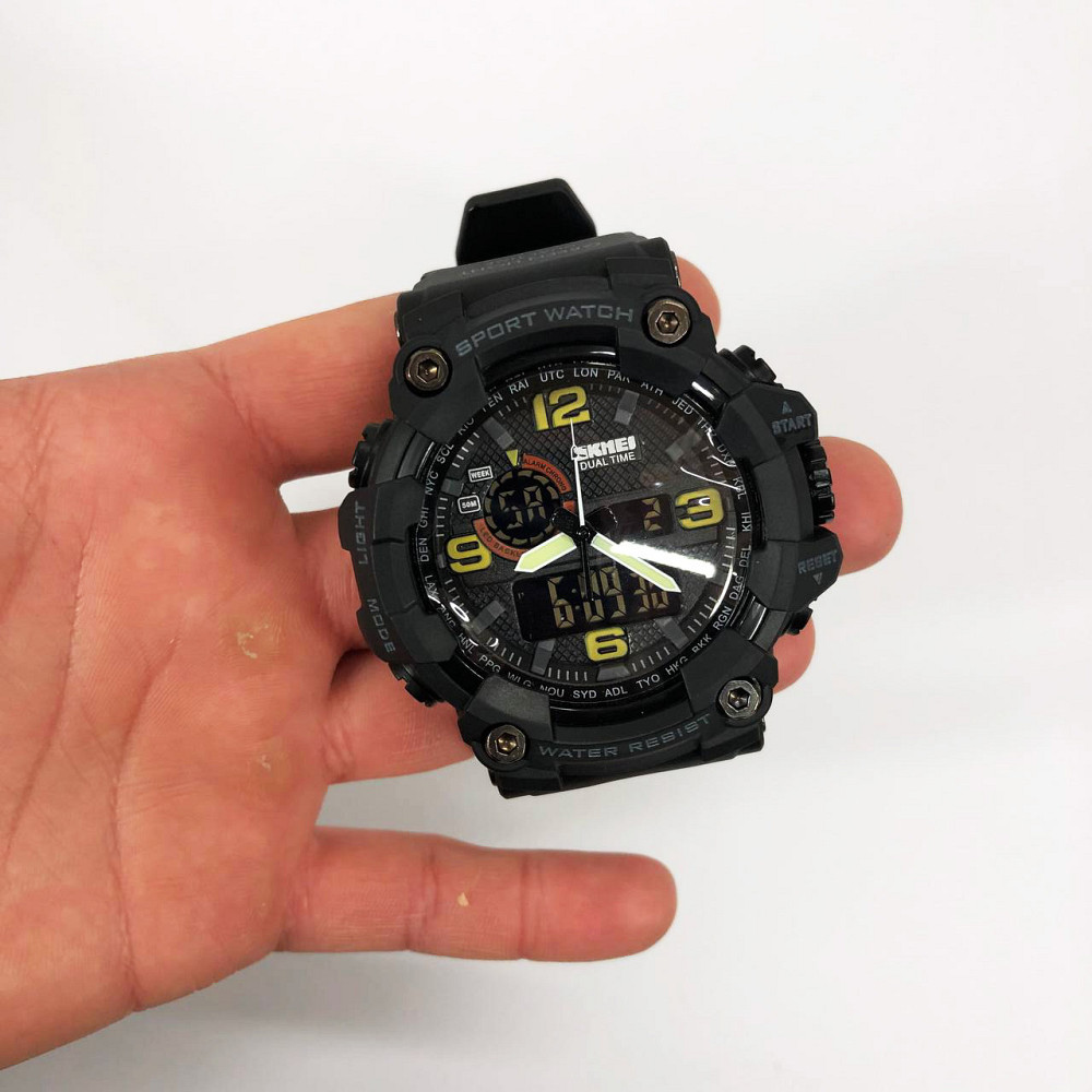 Фірмові спортивні годинники SKMEI 1520BK, Стильні спортивні годинники для активного відпочинку EO-20 Івано-Франківськ - фото 3