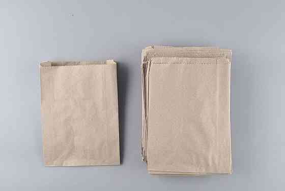 Бумажные пакеты саше крафт бурий, 160х50х230, 40г/м2 (100 шт) Харьков