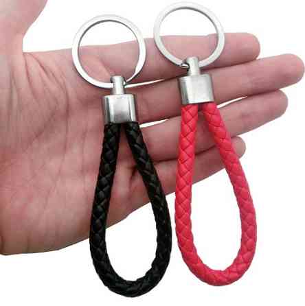 Чорний брелок для ключів, довжина 12см Київ