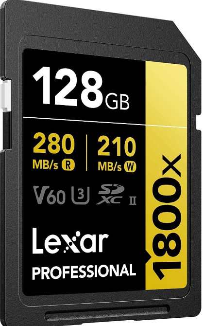 Карта пам"яті Lexar 128GB Professional 1800x UHS-II SDXC Нова. Харків - фото 4