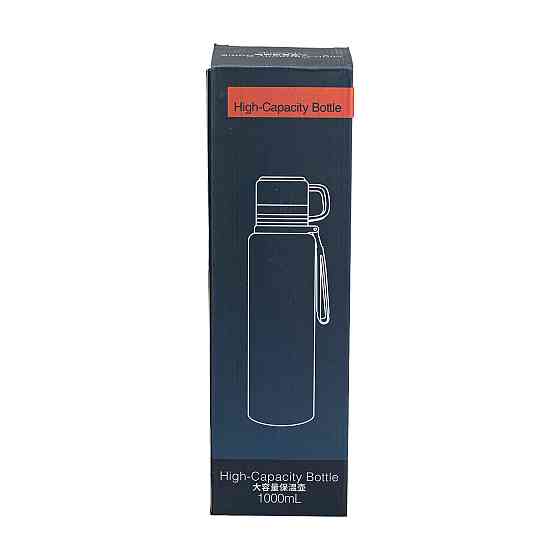 Yiwu Термос із нержавіючої сталі із заварником 1 л білий HP-14-28W Коломия