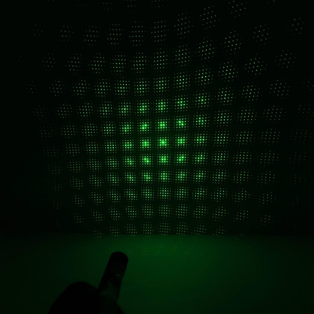 Лазерна указка до 10км, + насадка, Laser pointer YL-303, 532 нм, Зелена / Супер потужний лазер від акумулятора Київ - фото 6