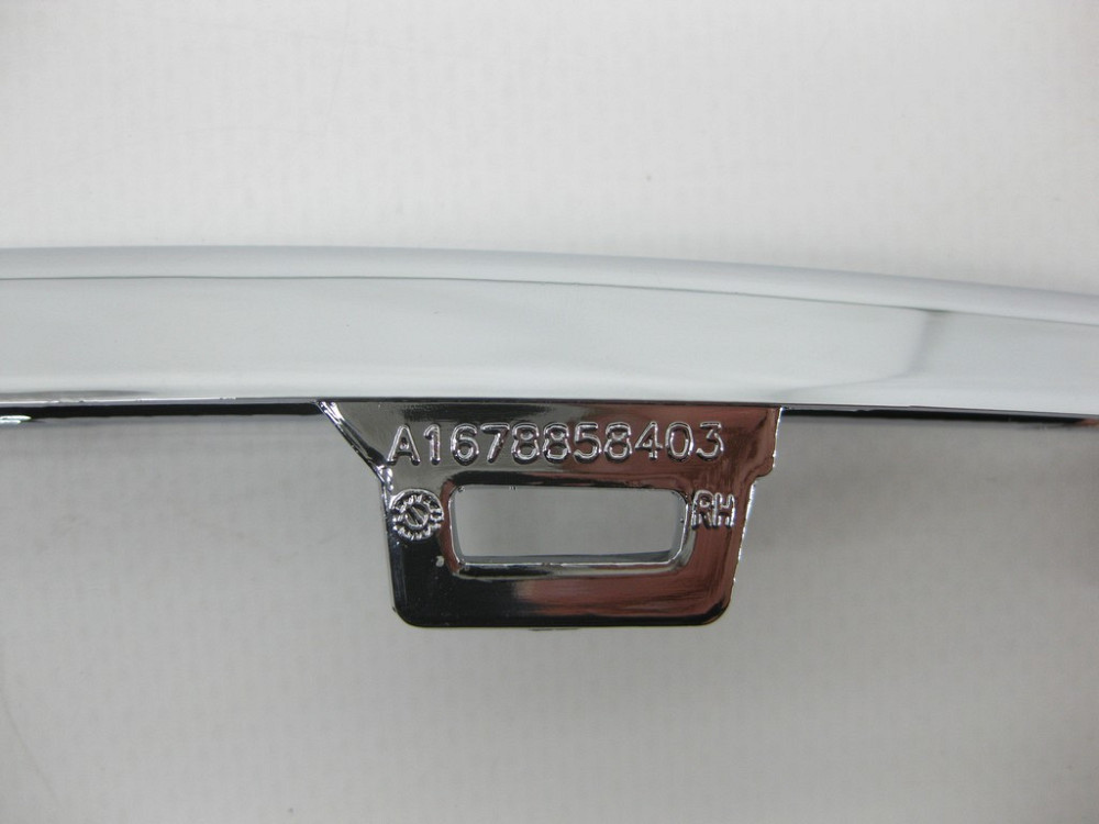 Mercedes-Benz  A1678858403 Нова декоративна хром накладка на бічну сітку переднього бампера спереду знизу праворуч GLE W167 GLE Coupe C167 Одесса - изображение 7