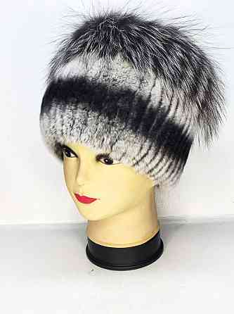 Меховая шапка женская кубанка Софи Шиншиловый Харьков