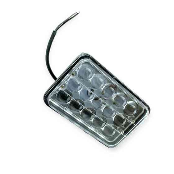 Фара LED прямоугольная 170х110х75 (Д В Ш) 45W (без крепления) Optimal-L дополнительная Мукачево