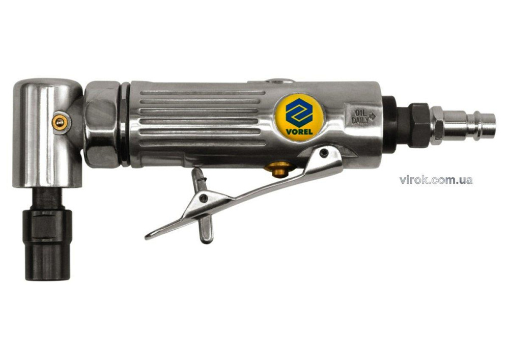 Шліфмашина пневматична кутова VOREL : Ø 1/4", патрон 6 мм [16] Одеса - фото 1