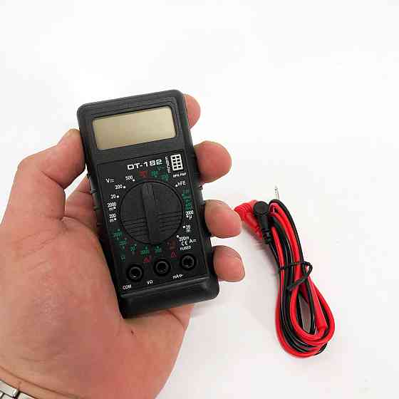 Мультиметр для автомобиля DT-182, Мультиметр электрика, Электронный PH-395 тестер напряжения Киев