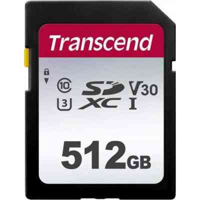 Карта пам&apos;яті Transcend 512GB SDXC class 10 UHS-I (TS512GSDC300S) Вінниця