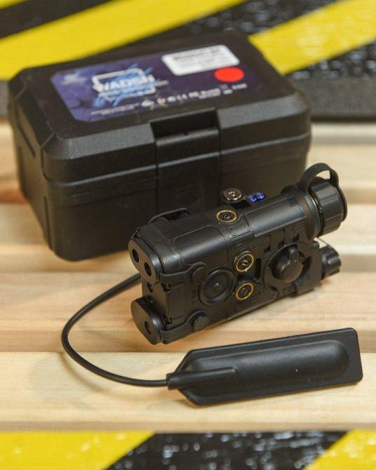 IS-EG NGAL лазерний покажчик з ІЧ-підсвіткою/КРАСНИЙ VIS лазер Deluxe версія WD06043-BK червоний ВТ4743 Одеса - фото 2