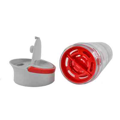 Бутылка для воды Line Art Clear 800 мл сірий/червоний (20223LA-02) Винница