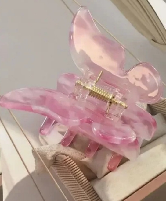 Заколка-крабік метелик Сміла - фото 1