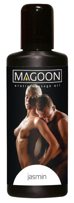 Масажне масло MAGOON жасмин 100 мл Sex Aura Київ - фото 3