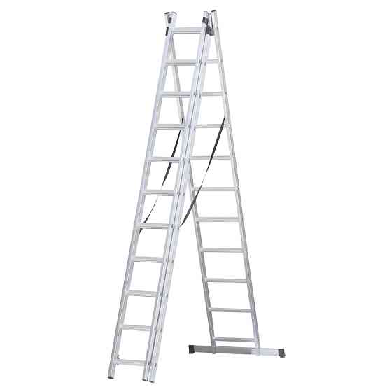 Sigma Лестница раскладывающаяся универсальная 11 ступеней 7.33м SIGMA (5032364) Коломия