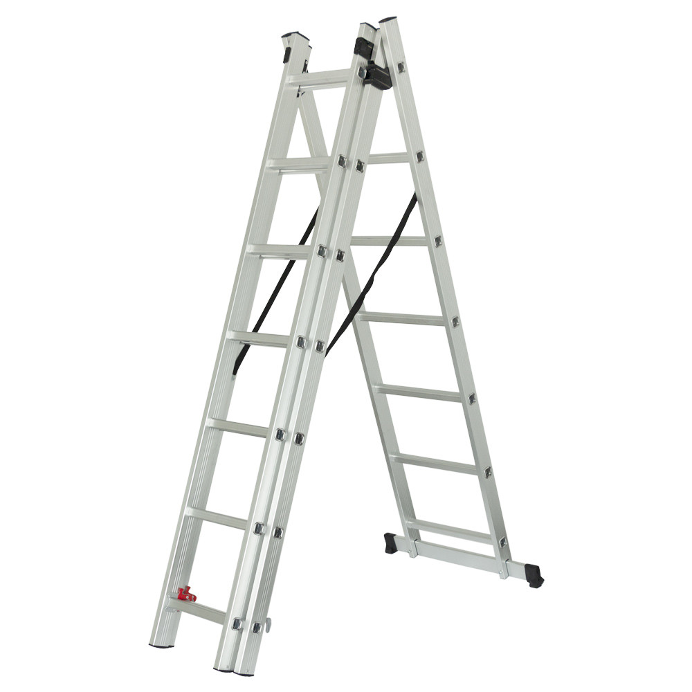 Sigma Лестница раскладывающаяся универсальная 7 ступеней 4.25м SIGMA (5032314) Коломия - фото 6