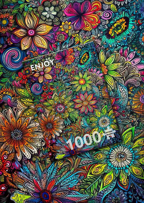 Пазл Сила кольорів - Flower Power (Enjoy-2209) Киев - изображение 6