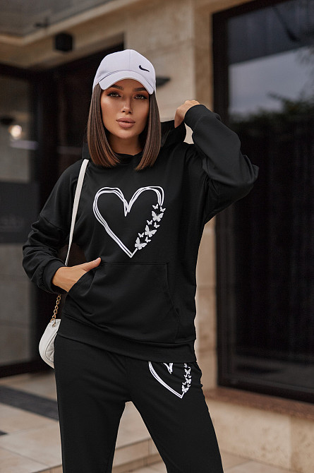 Демісезонний жіночий спортивний костюм "Wilson" | Батал | Розпродаж моделі Київ - фото 3