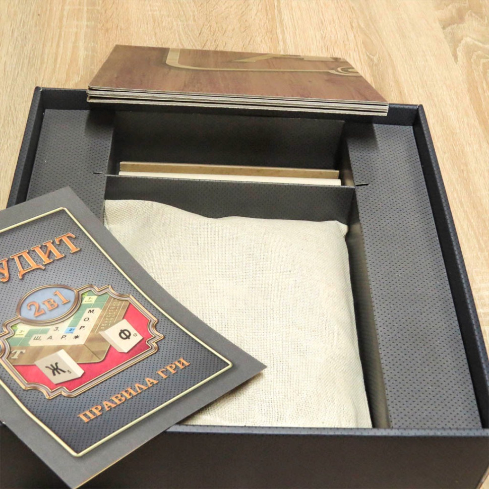 Настільна гра "Ерудит" 0987 дерев'яна Вінниця - фото 7