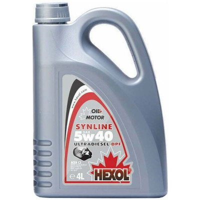 Моторна олива Hexol Synline UltraDiesel DPF 5W-40 4л Вінниця - фото 1