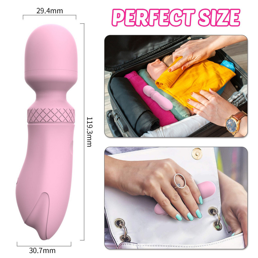 Міні-вібратор-мікрофон Every Night Toys Scarlett лавандовий, 10 режимів вібрації Sex Aura Київ - фото 5