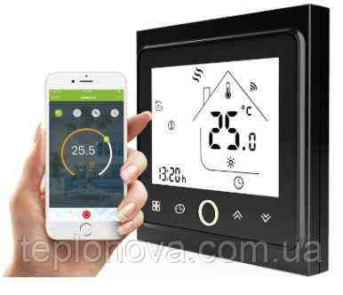 Терморегулятор Wi-Fi Castle AC603H-Black Чернівці