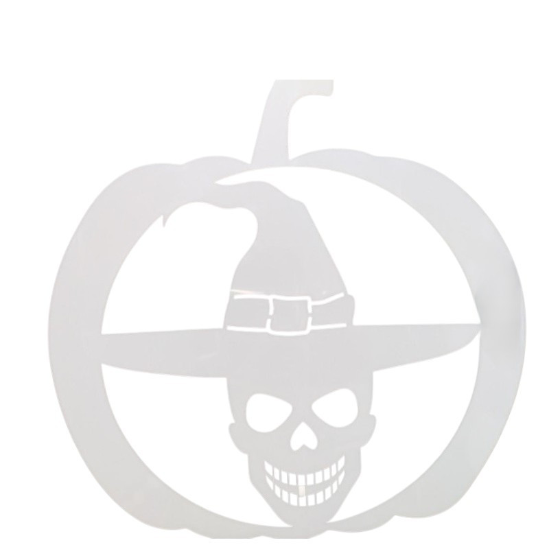 Трафарет Череп 20 на 16 см серый Киев - изображение 1