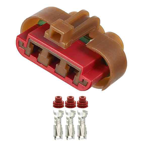 Роз'єм конектор 3-кон., Вентилятор Охлаждения, 4938402-1, 8898831 TE Америка, Корея, Buick, Cadillac, Chevrolet, Daewoo, GMC Київ