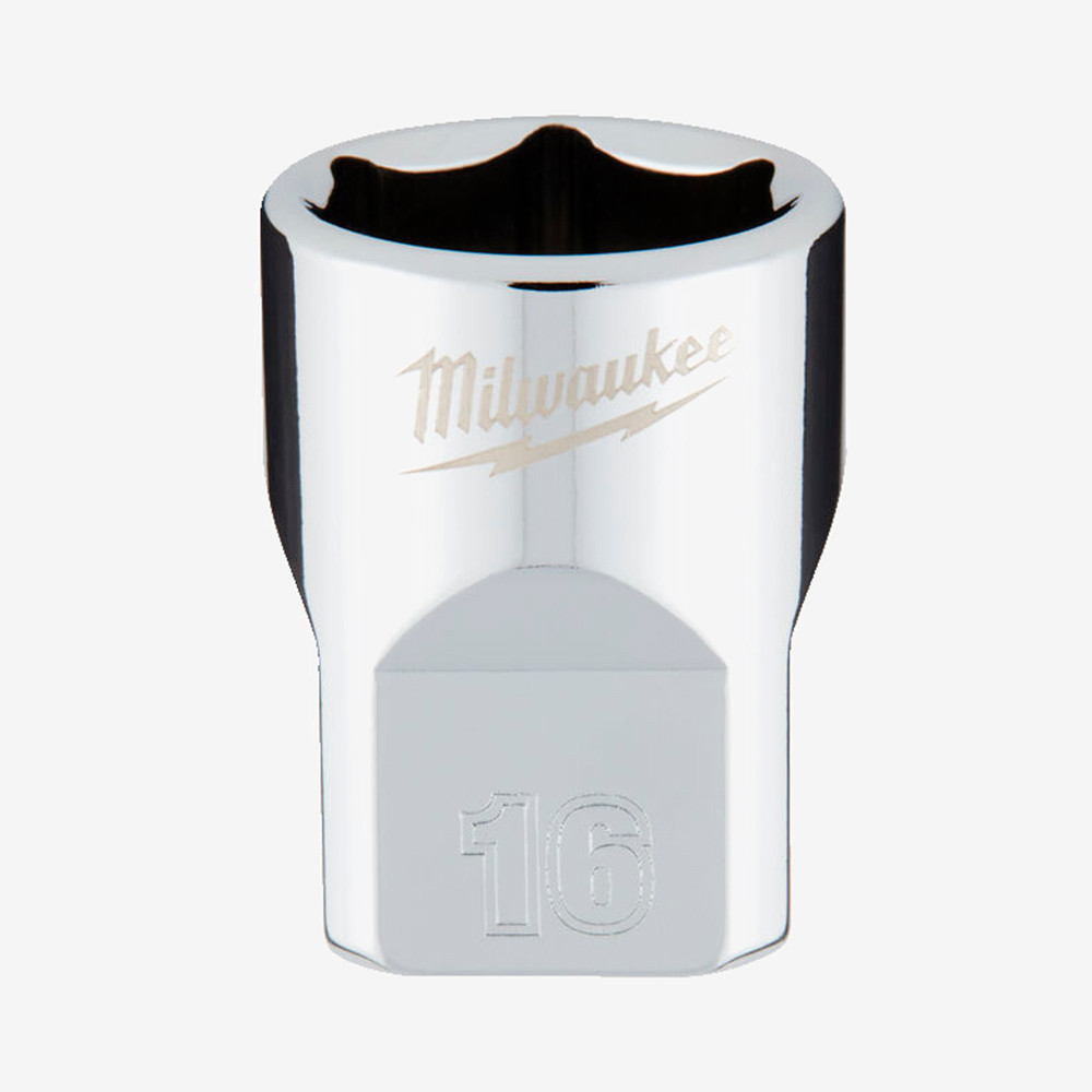 Головка хромована метрична 3/8'' MILWAUKEE, 16мм Одеса - фото 1