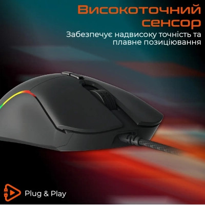 Мышка Meetion GM19 USB Black (MT-GM19_2023-A) Винница - изображение 3