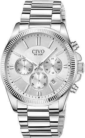 Чоловічий наручний годинник CIVO 8351 Silver Луцьк
