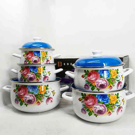 Набор посуды кастрюли, Набор кастрюль для электронной плиты практичных кастрюль WC-29 Львов