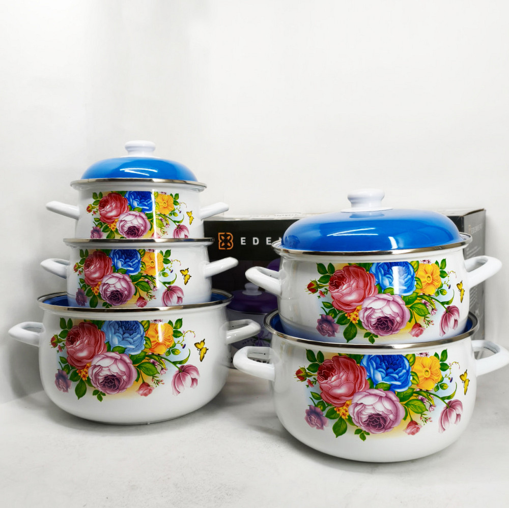 Набор посуды кастрюли, Набор кастрюль для электронной плиты практичных кастрюль WC-29 Львов - изображение 4