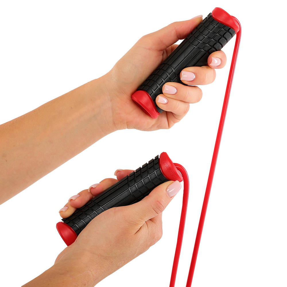 Скакалка LiveUp LP8286 2,75 м кольору в асортименті Вишневе - фото 4