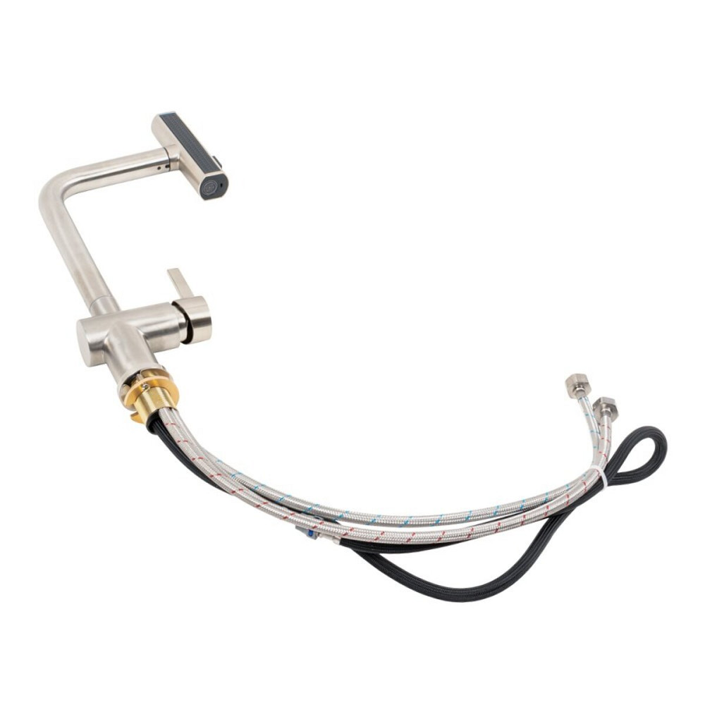 Кухонний змішувач нержавійка Platinum IB2013BR Коломыя - изображение 3