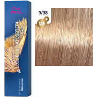 Фарба для волосся Колестон Wella Koleston Perfect ME+ 9/38 дуже світлий блонд золотих перлів Київ - фото 1