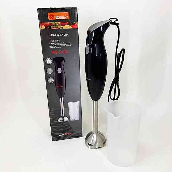 Занурювальний блендер для збивання DOMOTEC MS-5102 400 W, Занурювальні блендери для дому LW-32 Івано-Франківськ