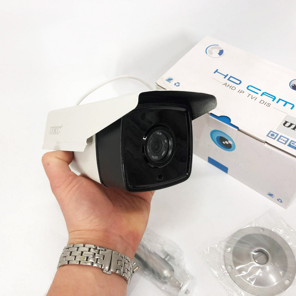 Камера відеоспостереження для дому квартири UKC CAD 965 AHD 4mp/3.6mm, Відеокамери RT-282 для вулиць Київ - фото 3