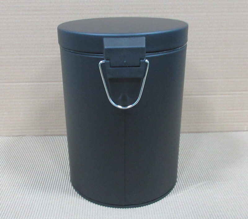 Круглое мусорное ведро Zerix Solo-TC0105 черное 5 л (ZX5898) Харьков - изображение 15