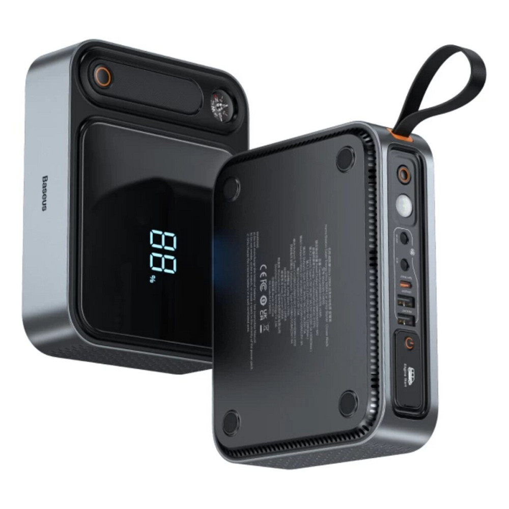 Автомобільний пуско-зарядний пристрій Baseus Super Energy Ultra Jump Starter 3000A Cluster Black Київ - фото 2