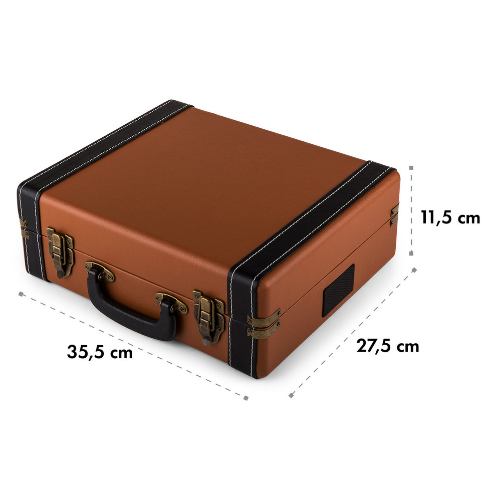 Jerry Lee Retro Turntable LP USB Коричневий Коричневий (Німеччина, читати опис) Рівне - фото 7