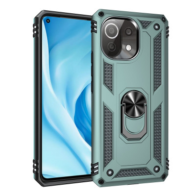 Чохол до мобільного телефона BeCover Military Xiaomi Mi 11 Lite / Mi 11 Lite 5G Dark Green (706645) Вінниця - фото 1