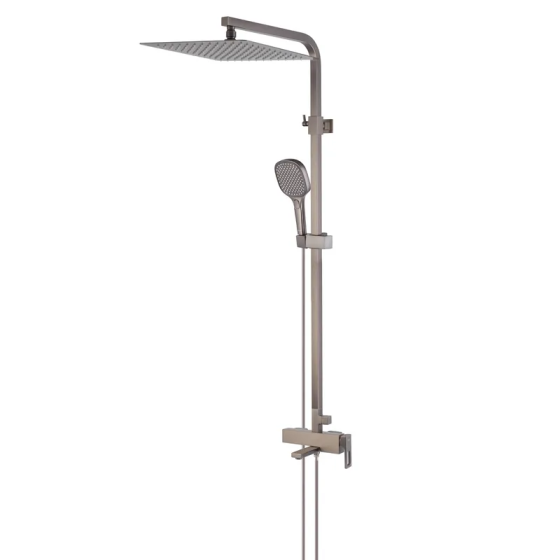 Душова колона зі змішувачем KOER KB-56009-07 3 функціі (Колір графіт) (KR5988)   ( 29315 ) Харків